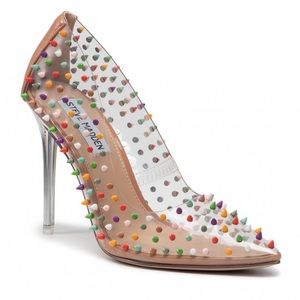 Steve Madden daisie-s multi spiked pumps size 8.5